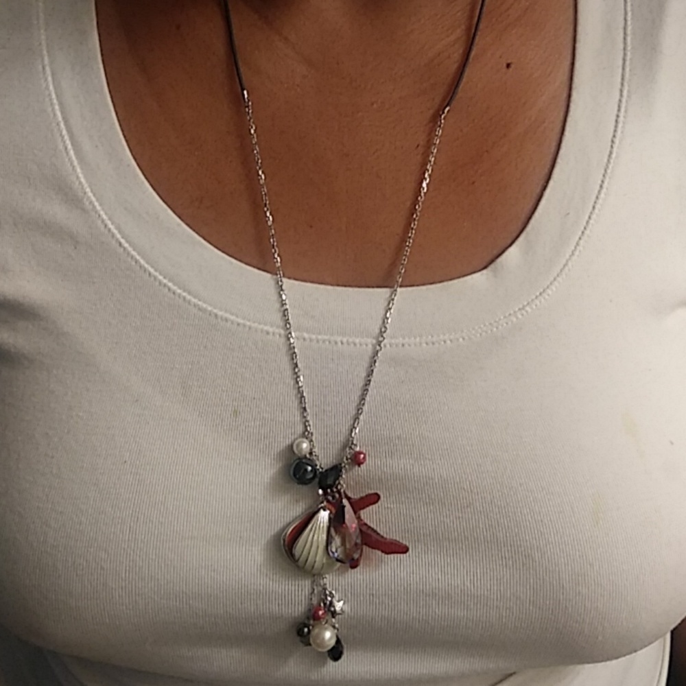 Necklace ocean accents pendants